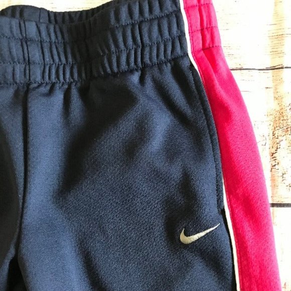 Nike Girls Navy Pink Dri-Fit Active Pants Size L - Picture 5 of 8